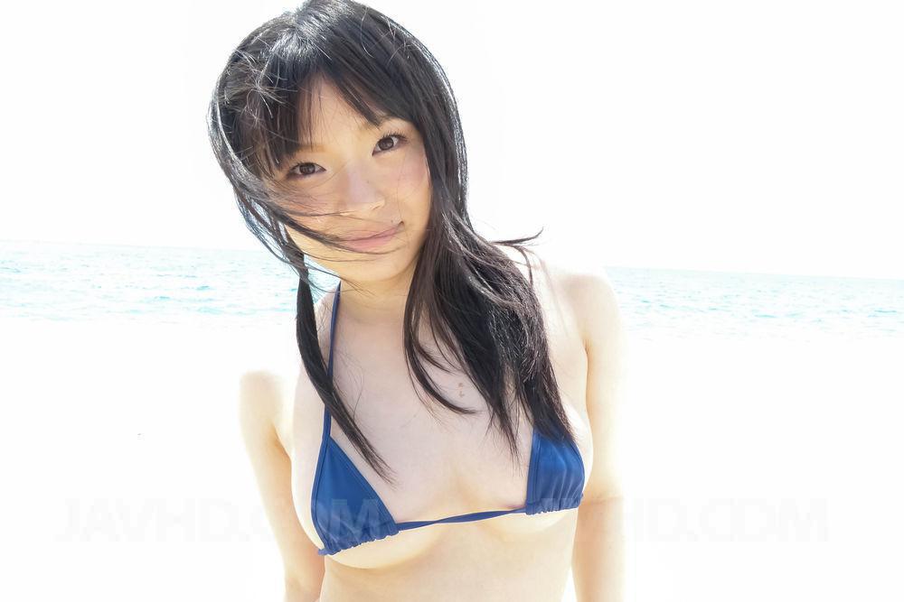 Japanese girl Hina Maeda gives her man friend a BJ and handjob at the beach japanese,maeda,hina,handjob,beach,friend,man,girl,gives